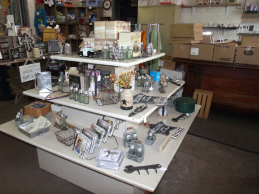 Mayberry CDs, Mason Jar Salt & Pepper Shakers, and Baskets