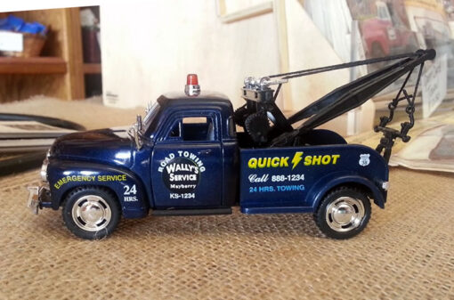 Wally's Tow Truck (Blue)
